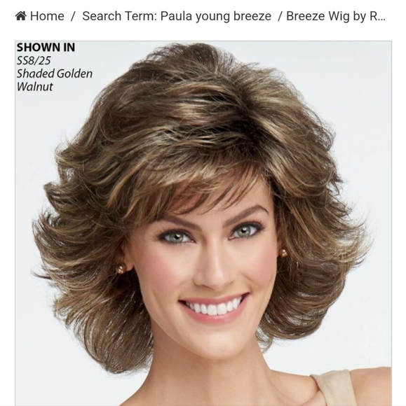 Paula Young wig, style Breeze, size Average, color fiery red. New in box. - Picture 7 of 10